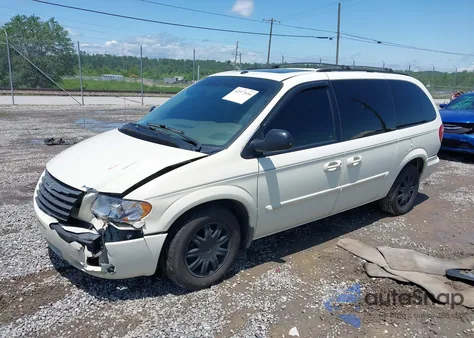 2007 Chrysler Town & Country Touring z USA, uszkodzony, nr VIN 2A4GP54L47R175647
